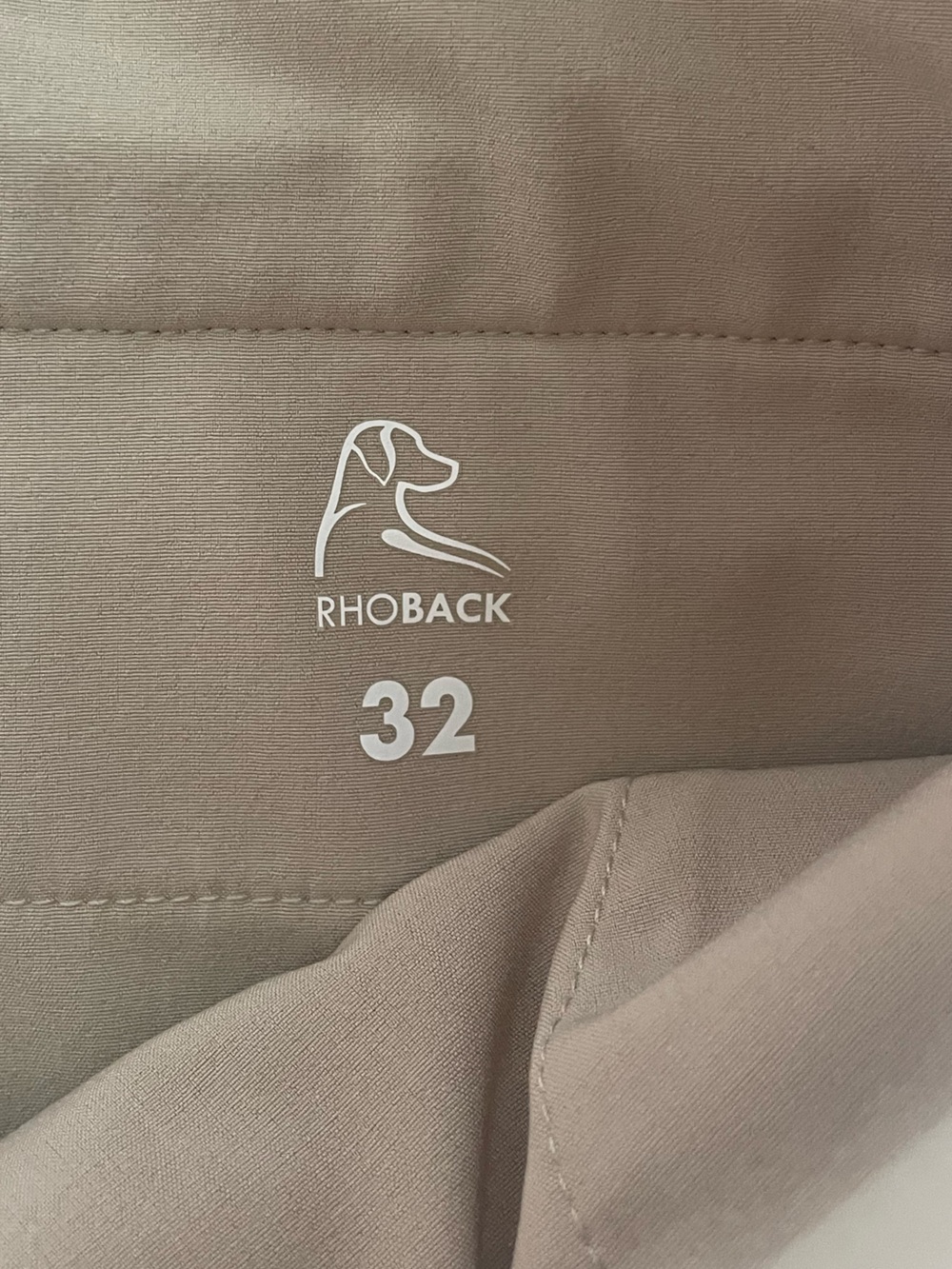Rhoback Looper Delta Short - 32 “latte” khaki color - Picture 4 of 7